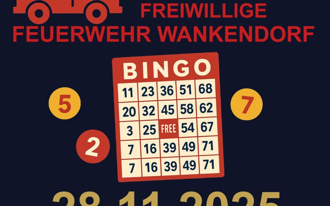 BINGO Abend Freiwillige Feuerwehr Wankendorf